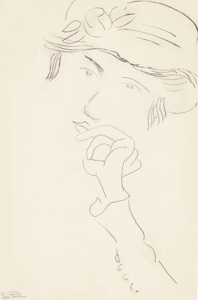 PORTRAIT DE GRETA PROZOR by Henri Matisse