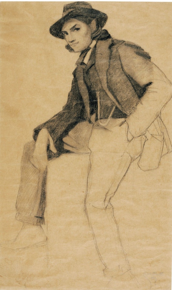 OHNE TITEL (UNTITLED) by Egon Schiele
