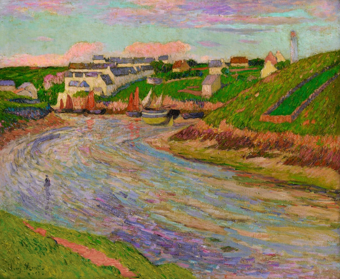 BASSE MER, LE SOIR by Henry Moret