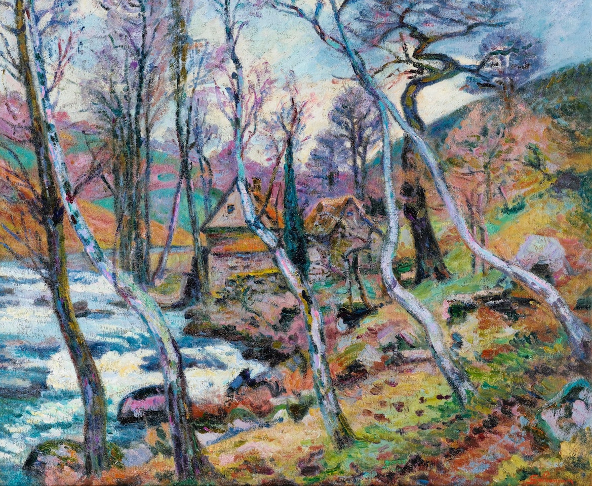 LE MOULIN BOUCHARDON, CREUSE by Armand Guillaumin