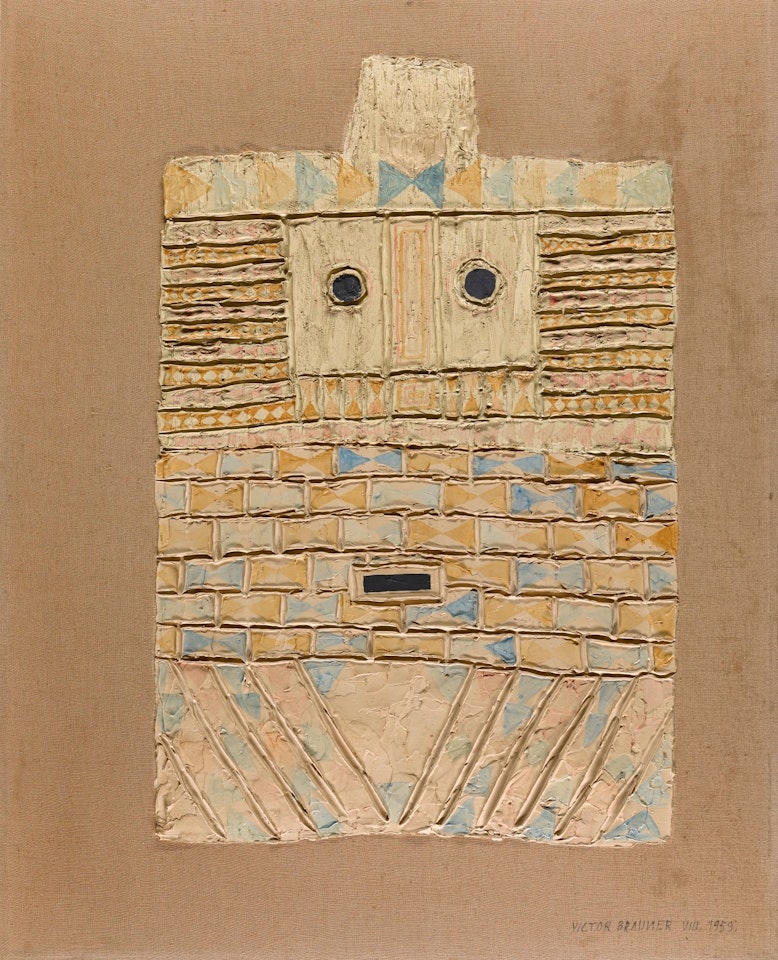 PORTRAIT DU CÔTÉ MAISON by Victor Brauner