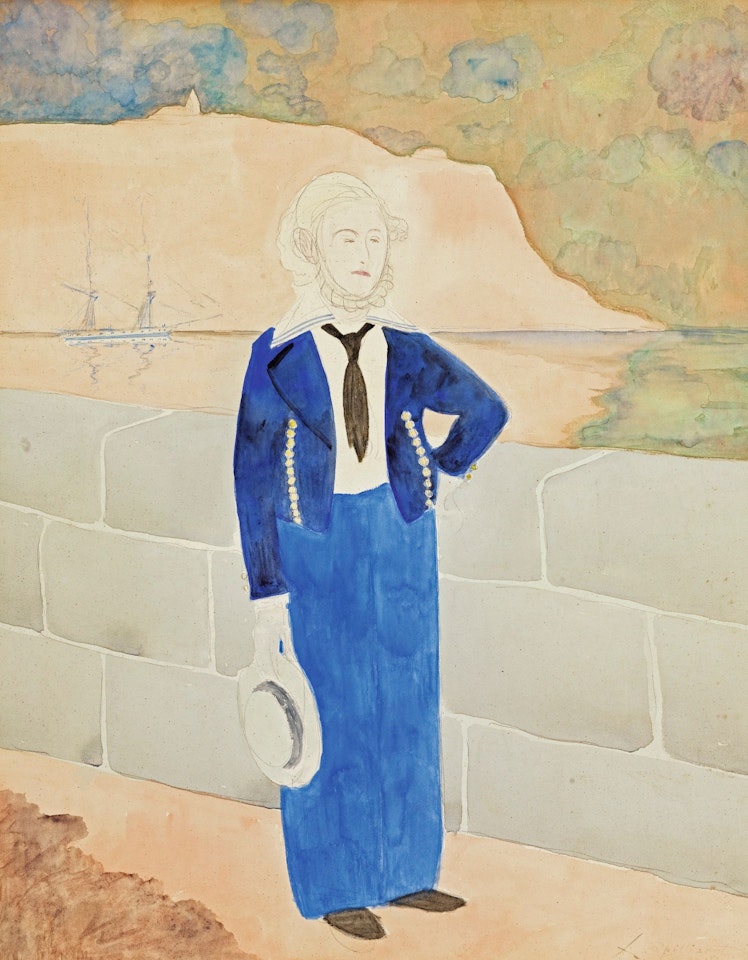 LE MARIN ROBINSON CRUSOE by Léon Spilliaert