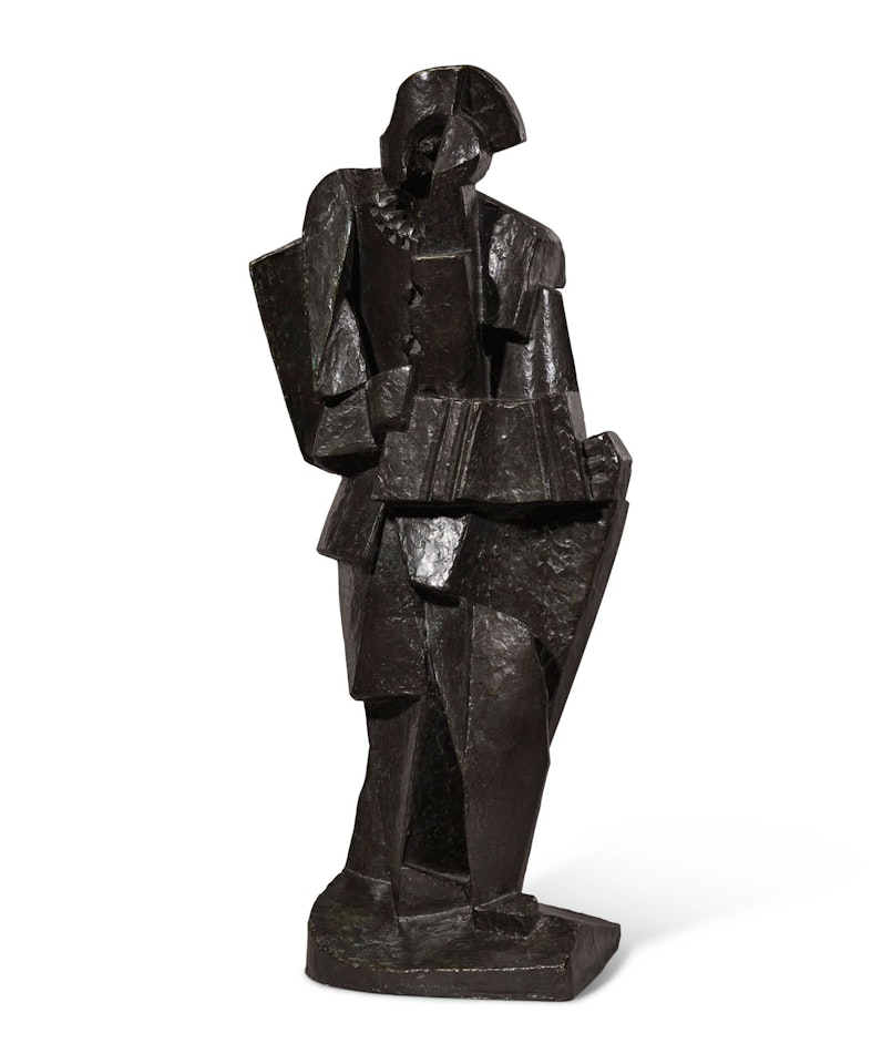 ARLEQUIN À L'ACCORDÉON by Jacques Lipchitz