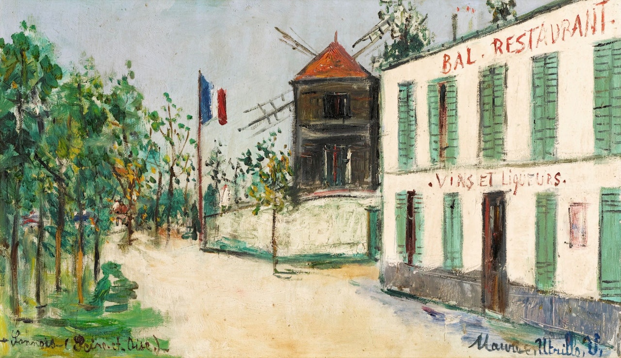 LE MOULIN DE SANNOIS by Maurice Utrillo