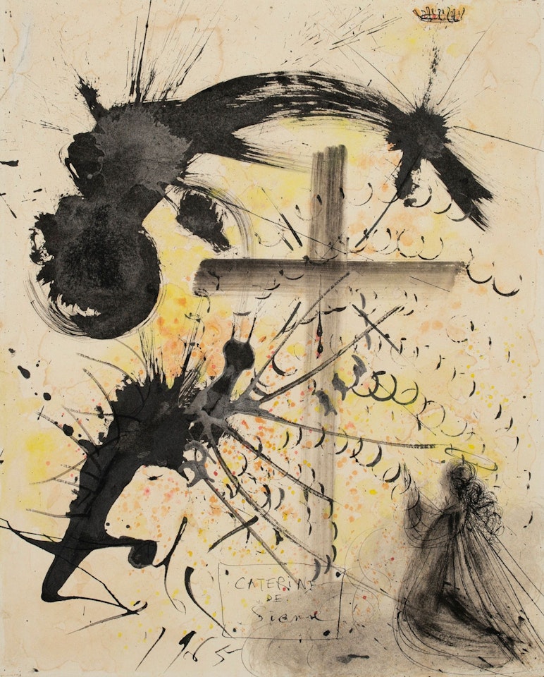 CATERINE DE SIENNE by Salvador Dali