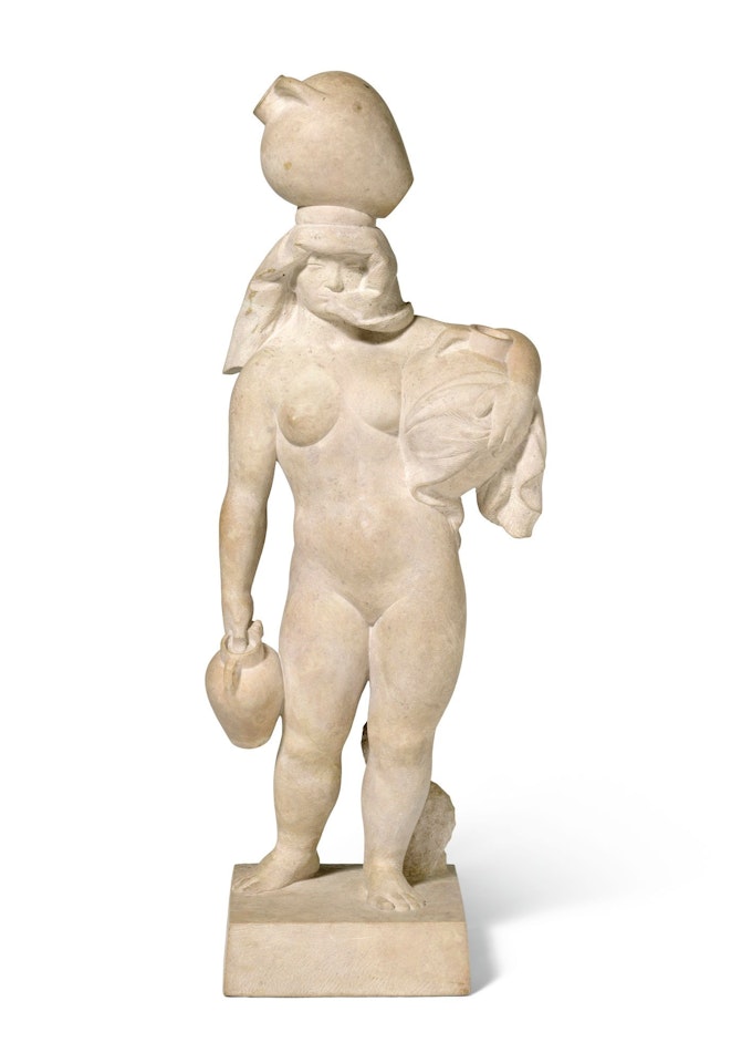 PORTEUSE D'EAU (FORTE) by Pablo Gargallo