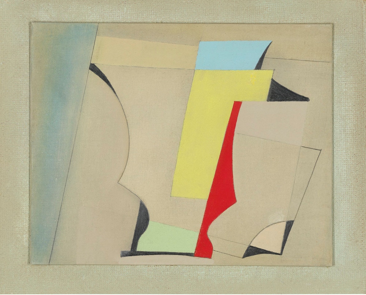 MAY 24-52 (RED YELLOW BLUE) by Ben Nicholson, O.M.