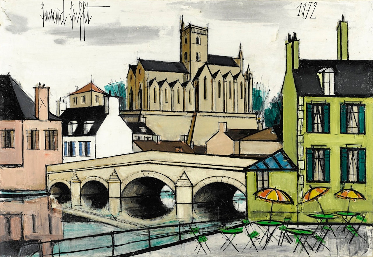 ÉGLISE NOTRE-DAME, LAMBALLE by Bernard Buffet
