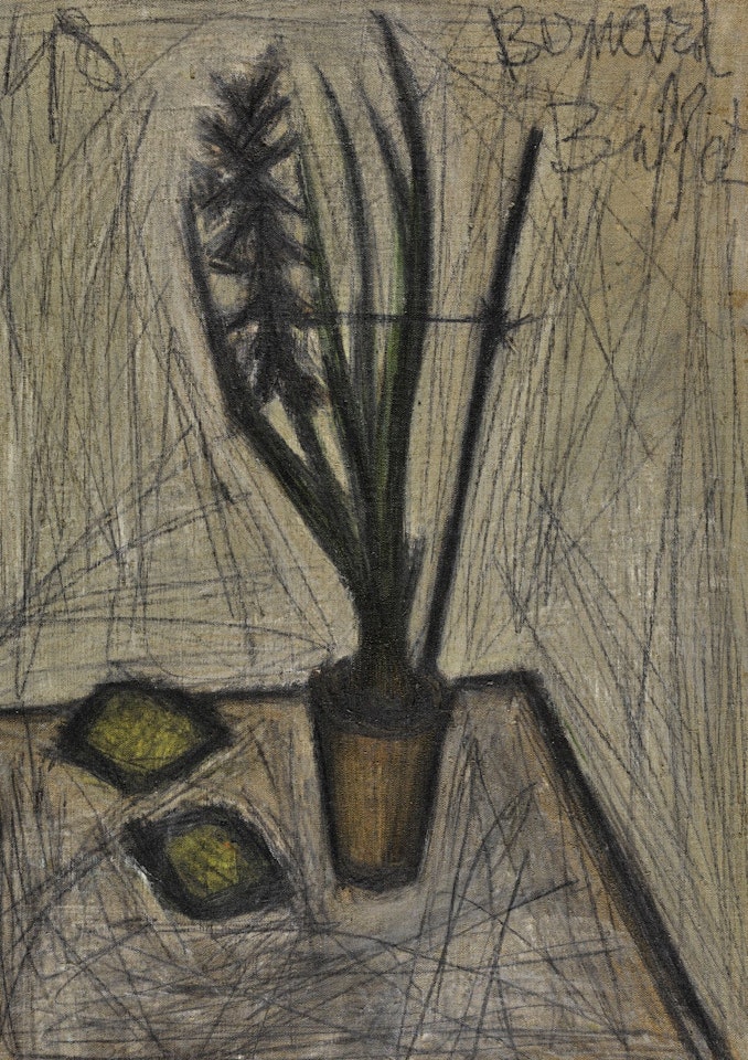 LE POT DE JACINTHE by Bernard Buffet
