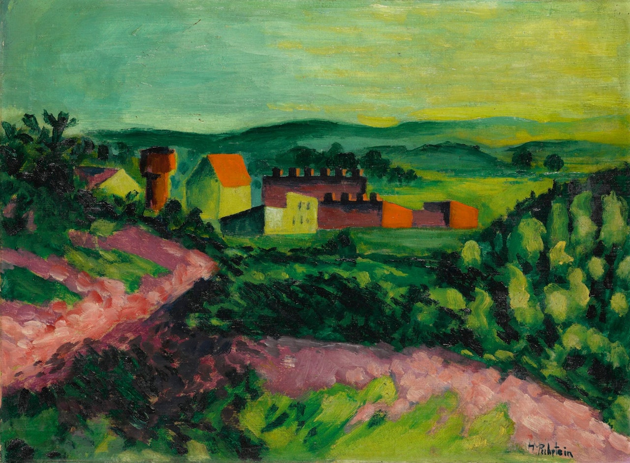 LANDSCHAFT (LANDSCAPE) by Max Pechstein