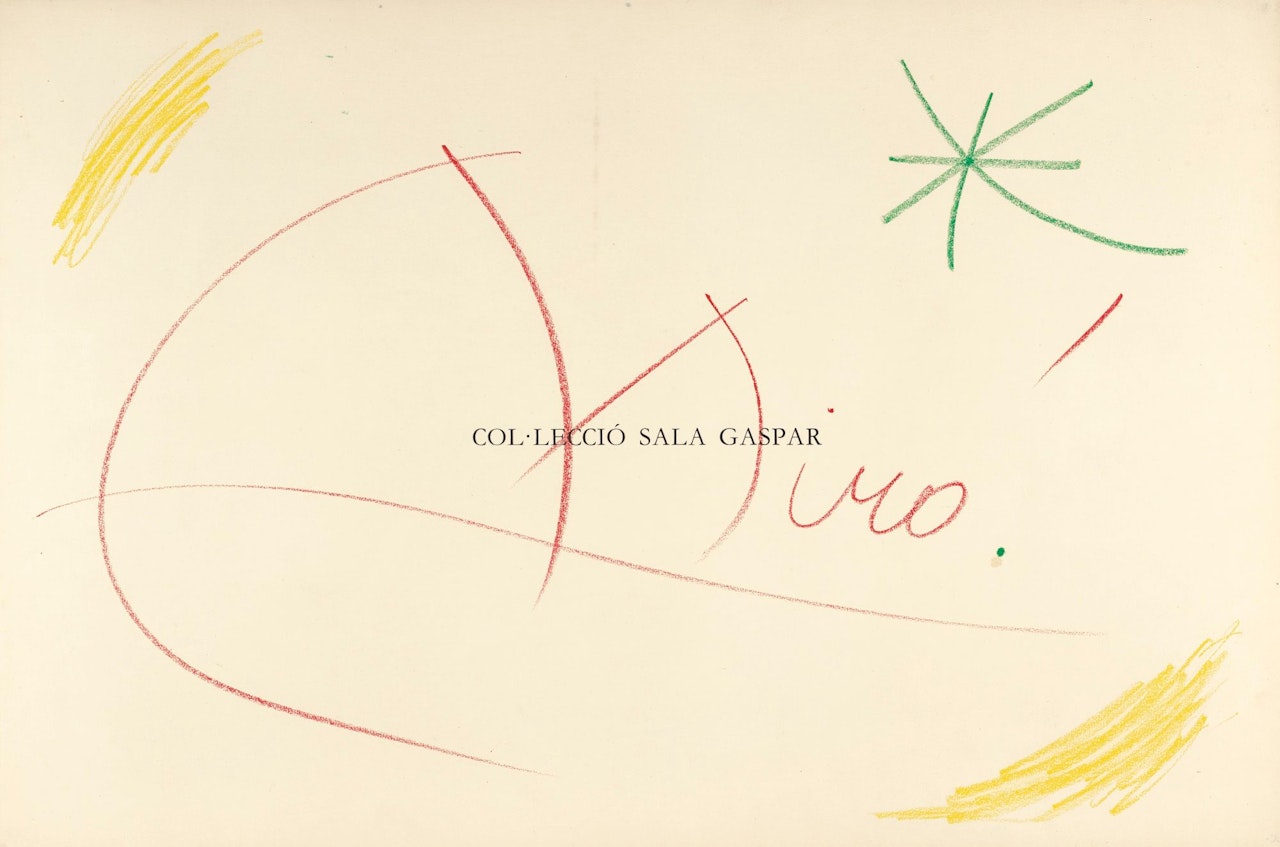 SANS TITRE  by Joan Miró