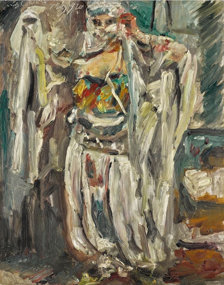 ODALISKE (ODALISQUE) by Lovis Corinth