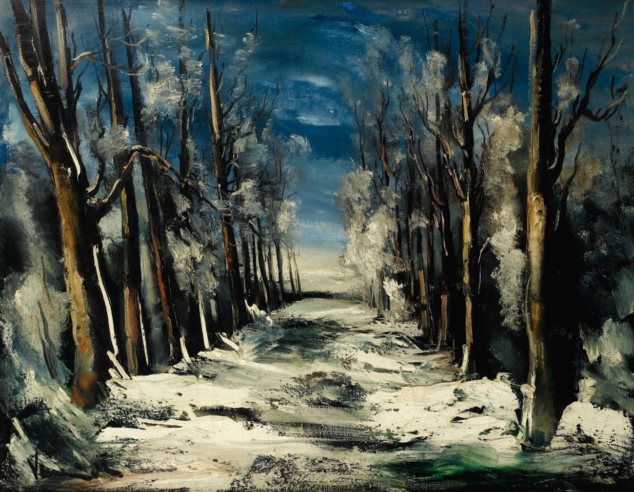 PAYSAGE DE NEIGE by Maurice de Vlaminck