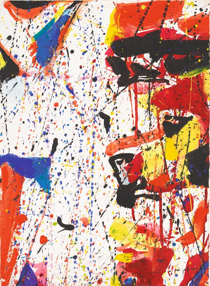 UNTITLED by Sam Francis