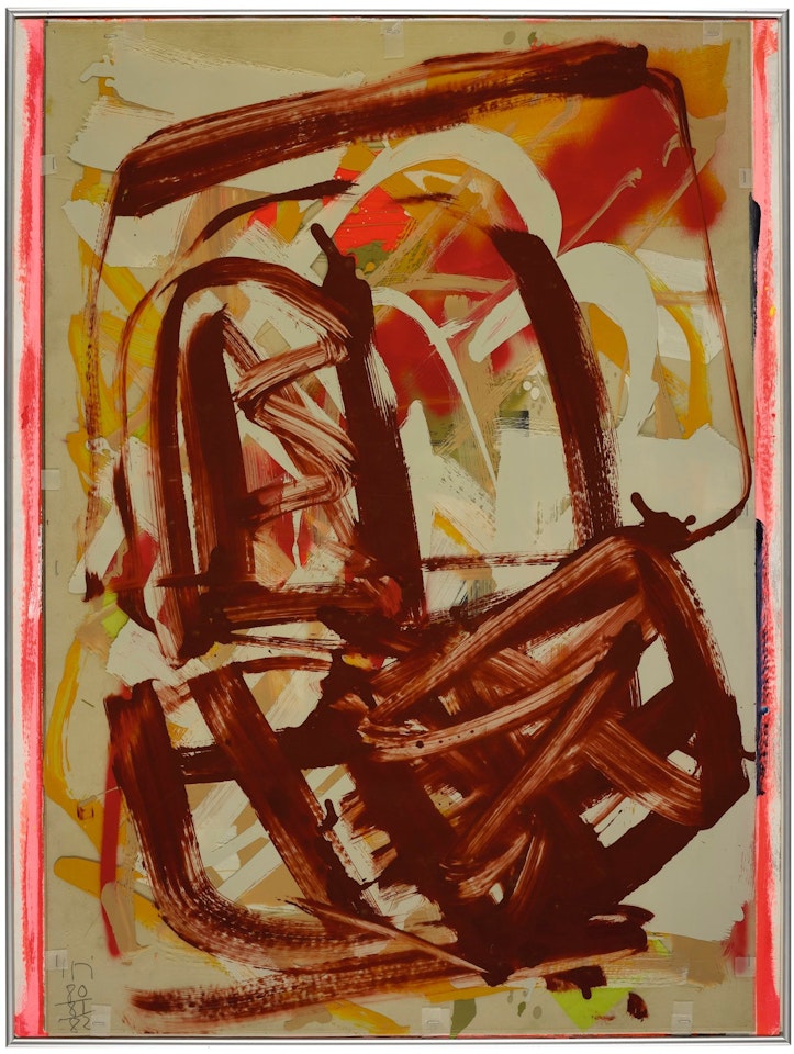 UNTITLED (ENTSCHEIDUNGSZEICHNUNG) by Imi Knoebel