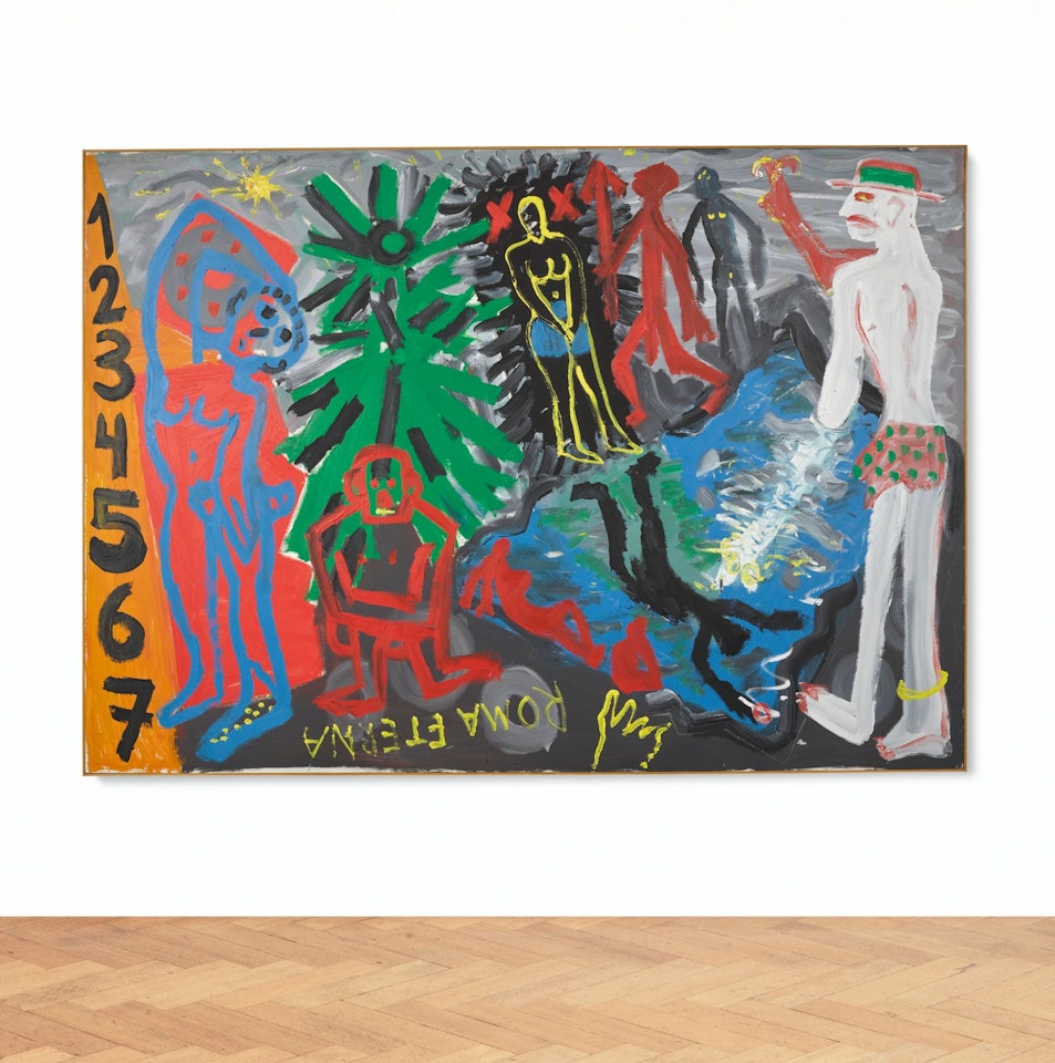 UNA GIORNATA AD ANSEDONIA by A.R. Penck