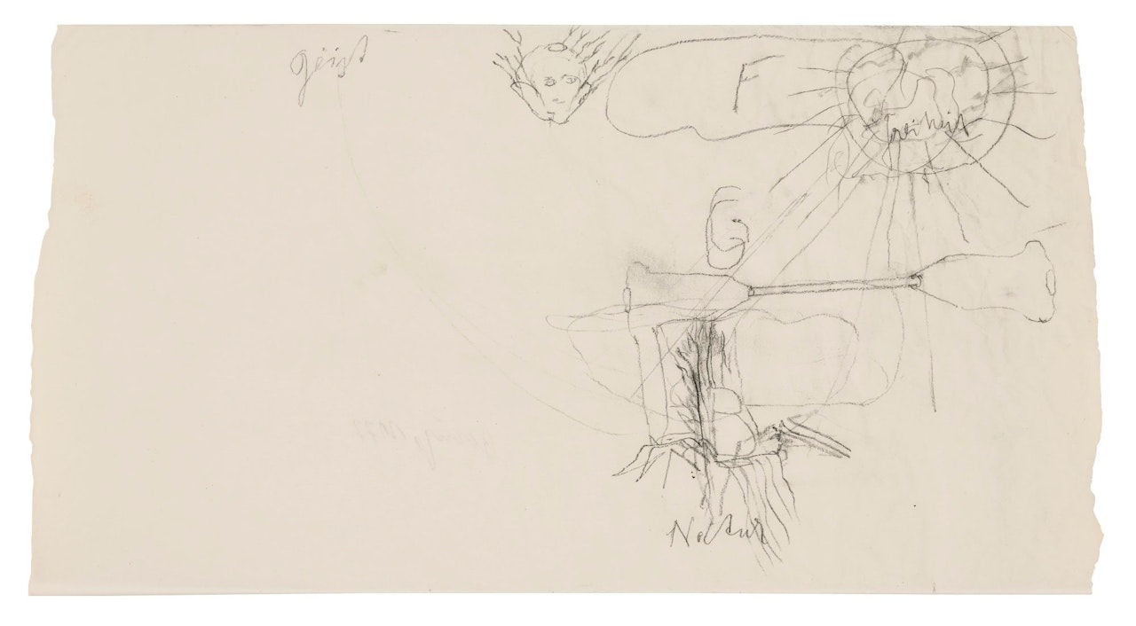 OHNE TITEL (GEIST NATUR) by Joseph Beuys