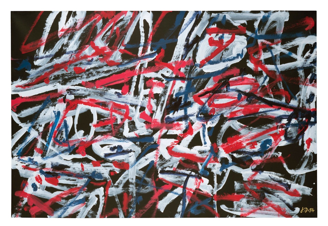 DRAMATIQUE V by Jean Dubuffet