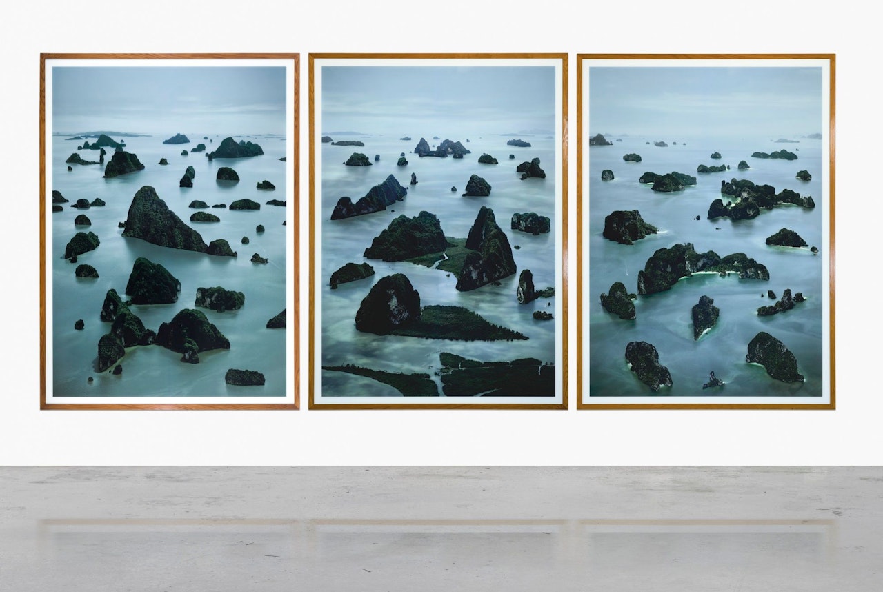 JAMES BOND ISLAND I, II & III by Andreas Gursky