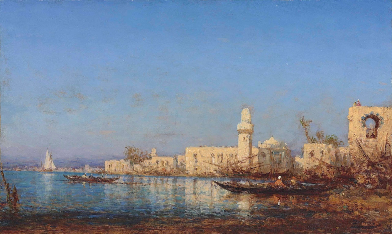 Tripoli d'Afrique by Félix Ziem