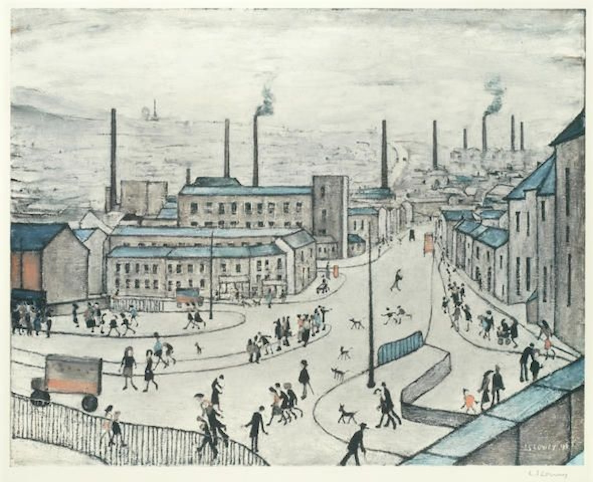Huddersfield by Laurence Stephen Lowry