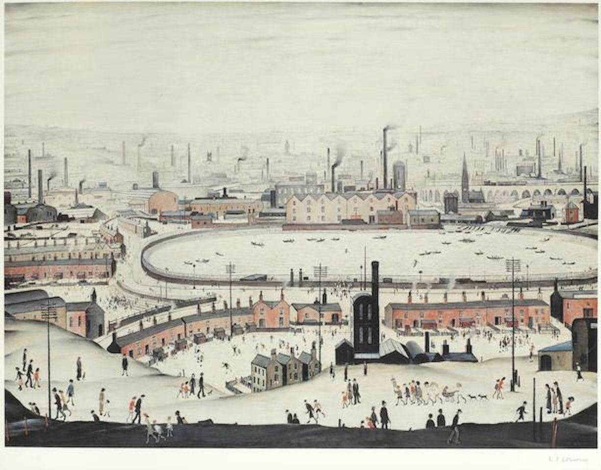 The Pond by Laurence Stephen Lowry