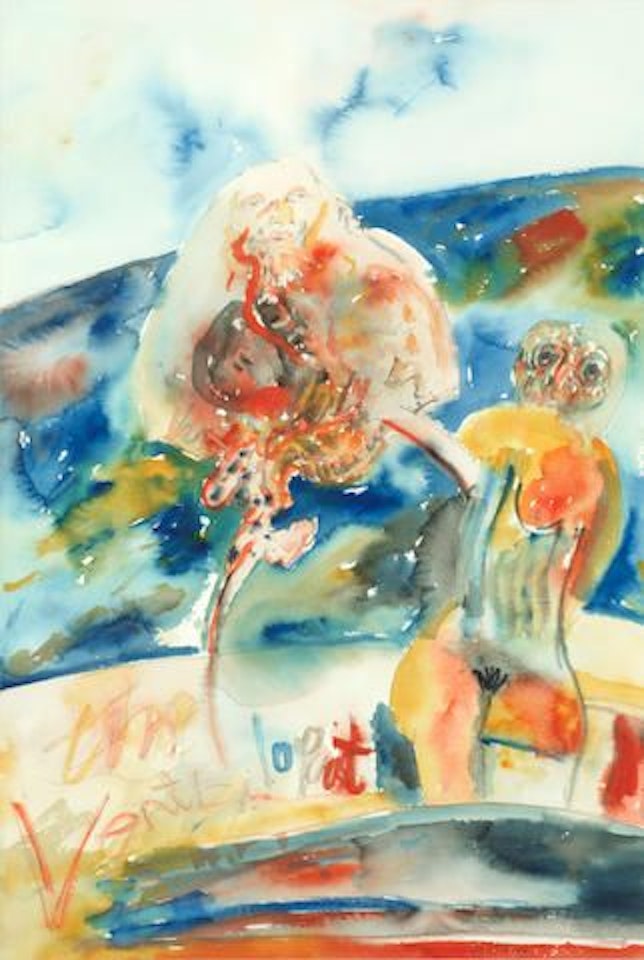 The Ventriloquist by John Bellany