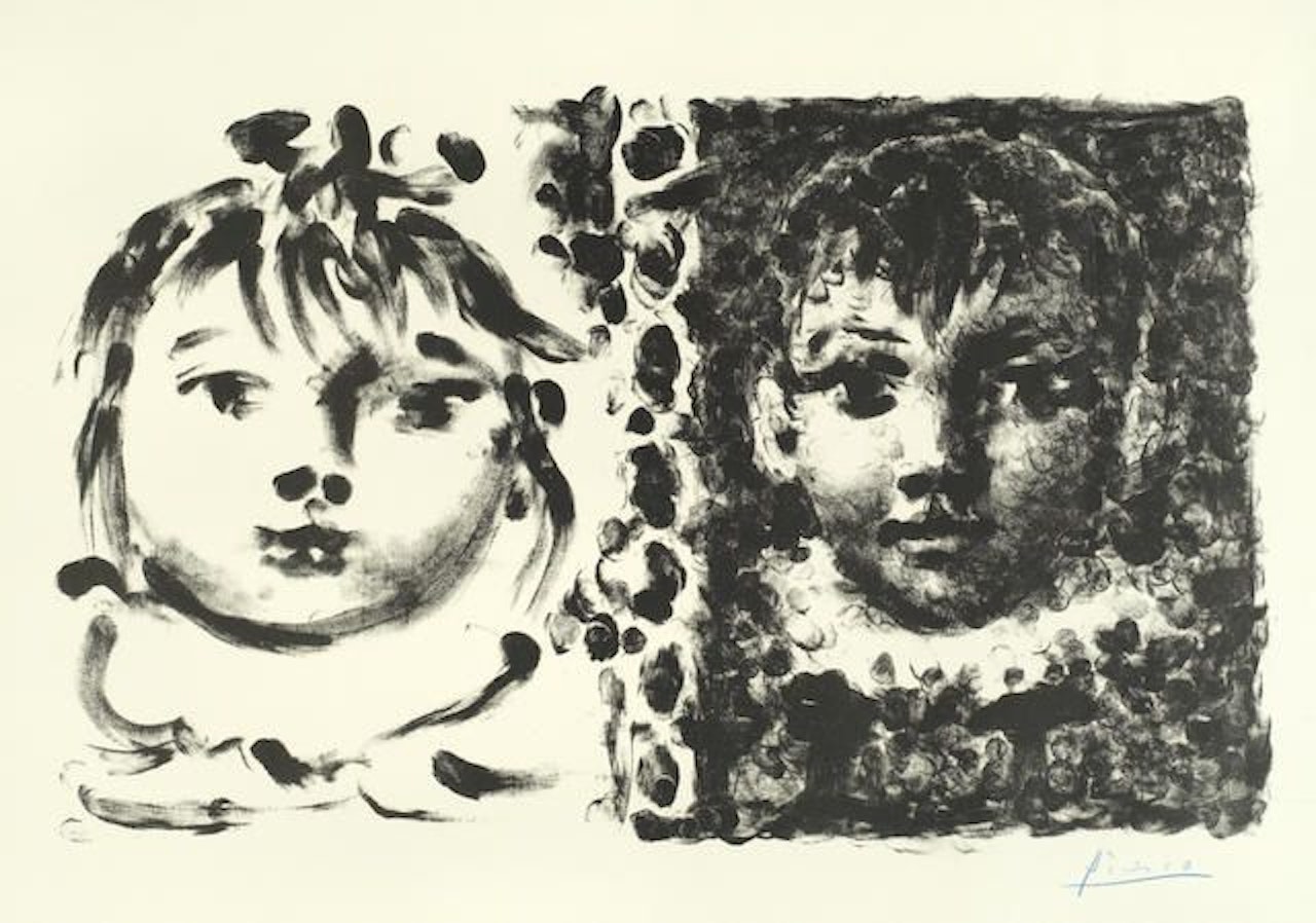 Paloma et Claude by Pablo Picasso