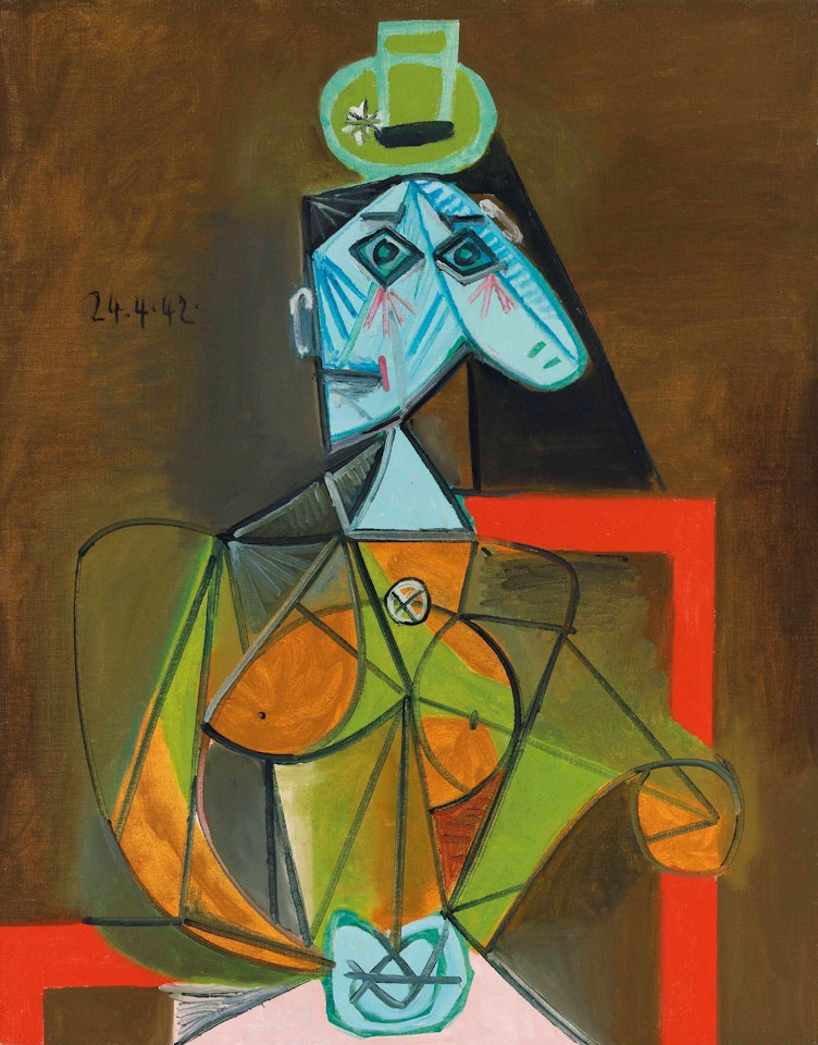 Femme dans un fauteuil (Dora Maar) by Pablo Picasso