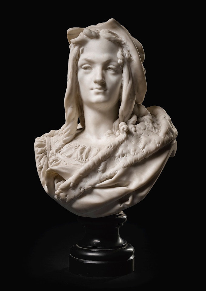 BUST OF RAPHAEL by Albert-Ernest Carrier-Belleuse