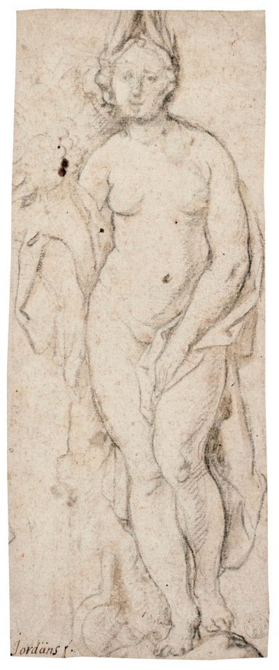 THE STANDING FIGURE OF CERES, HOLDING A CORNUCOPIA by Jacob Jordaens