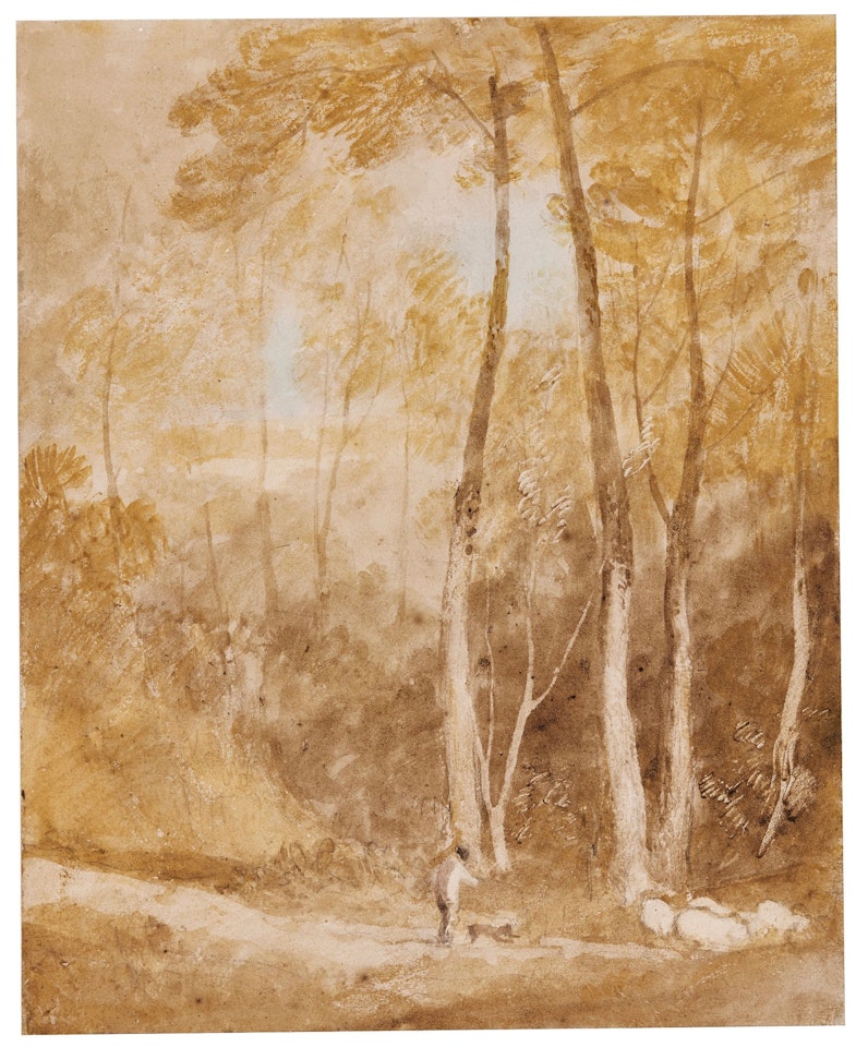 WOODLAND LANDSCAPE by Joseph Mallord William Turner