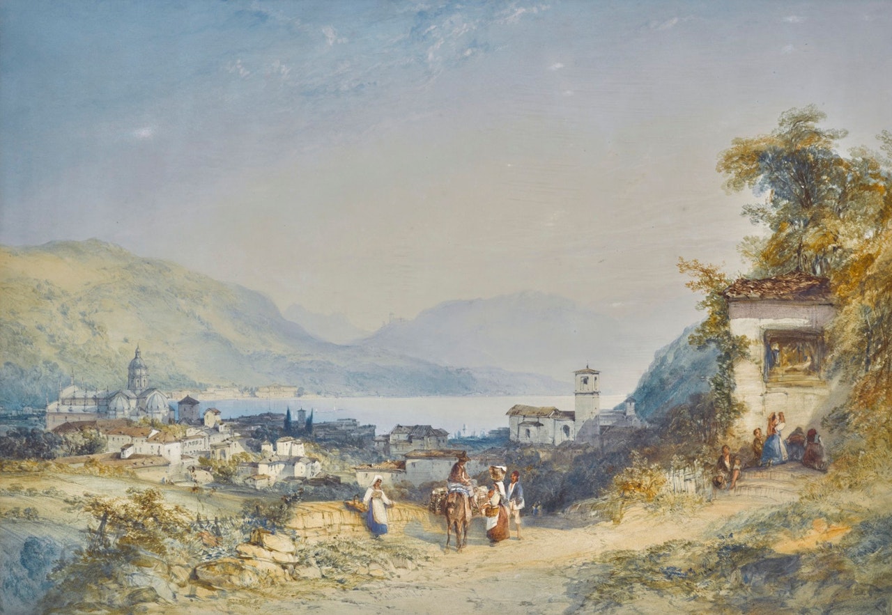 LAKE COMO, ITALY by William Callow