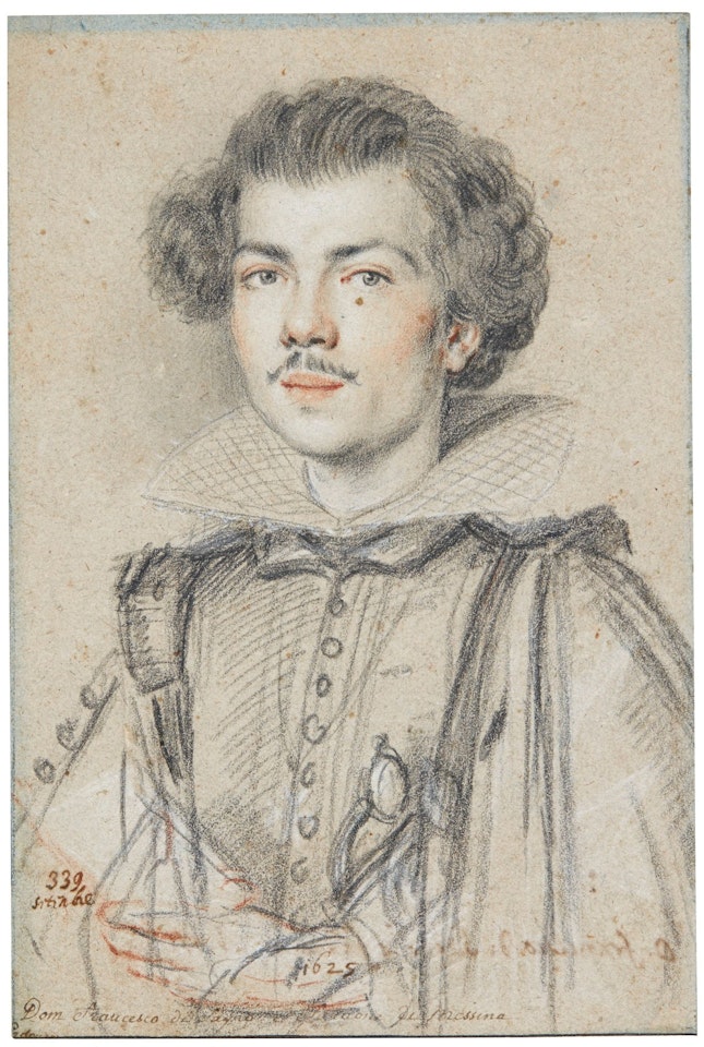 PORTRAIT OF DON FRANCESCO DE SAGNO by Ottavio Leoni
