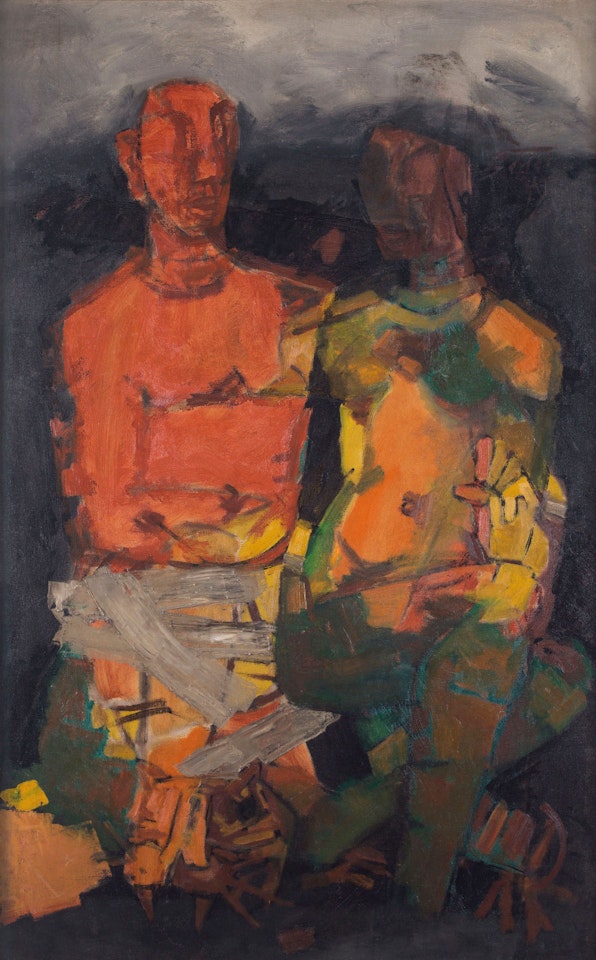 Eternal Lovers by M.F. Husain