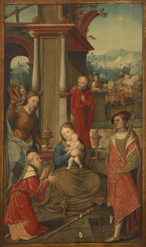 The Adoration of the Magi by Attributed to Pieter Coecke van Aelst I