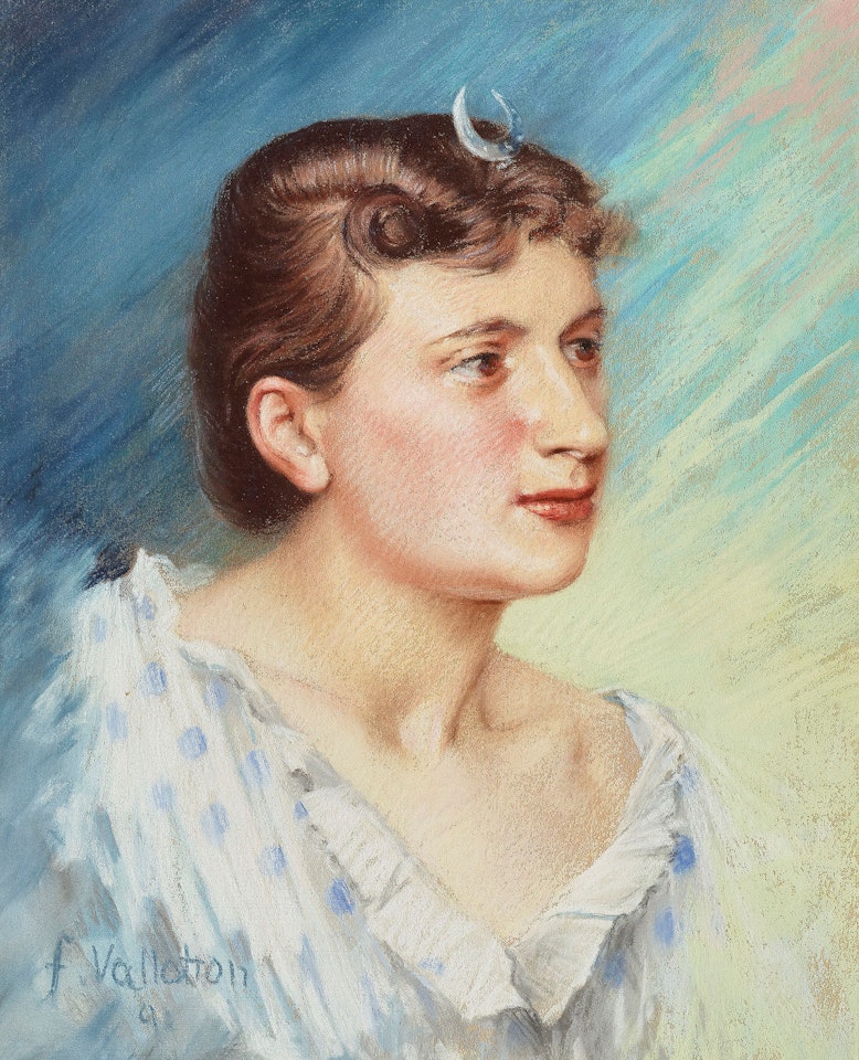 Tête fantaisie by Félix Vallotton