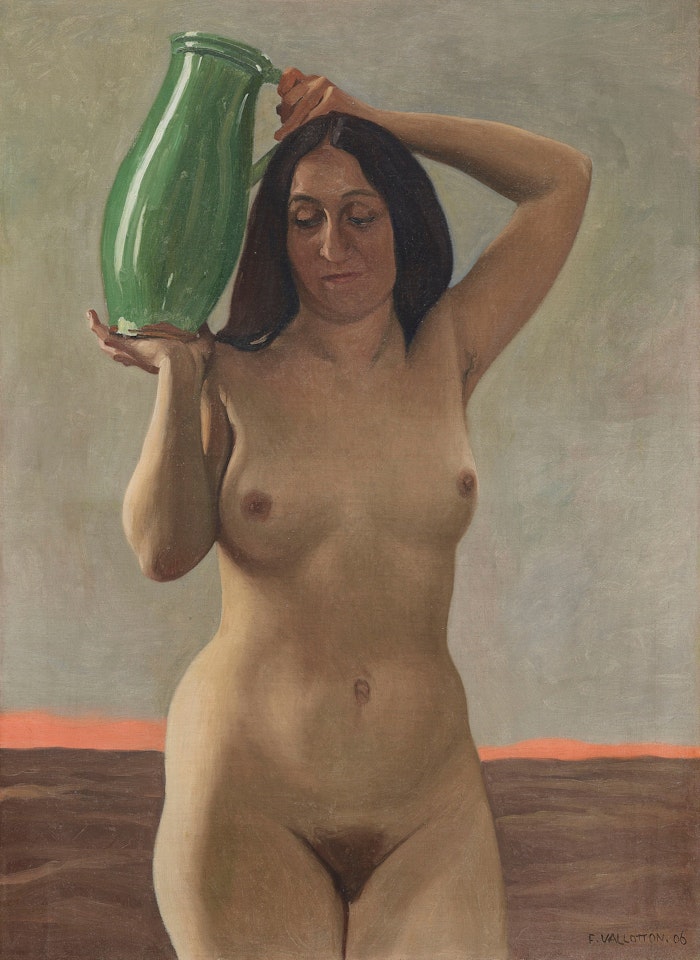 Femme à la cruche by Félix Vallotton