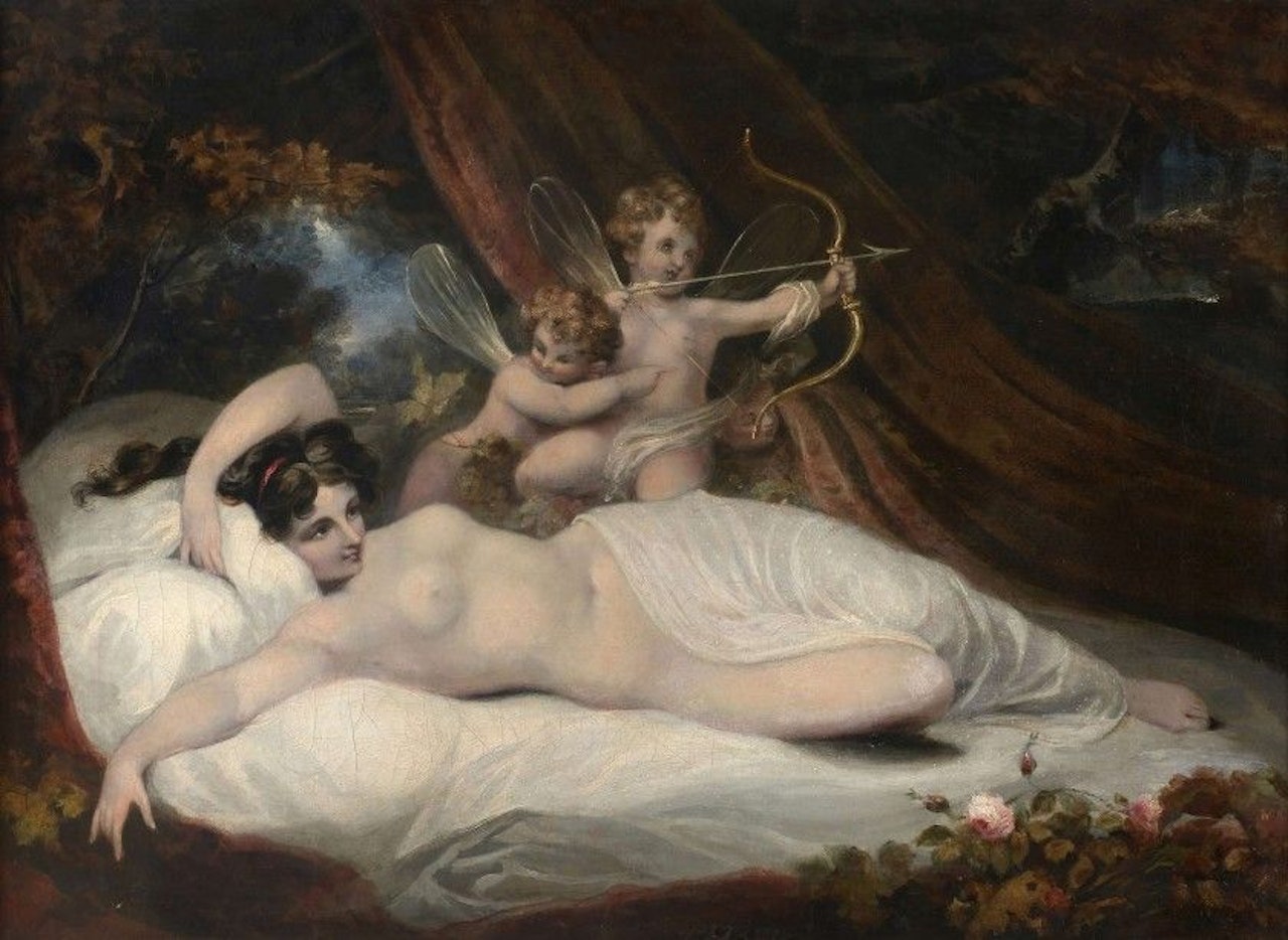 Venus and Love by Richard Westall