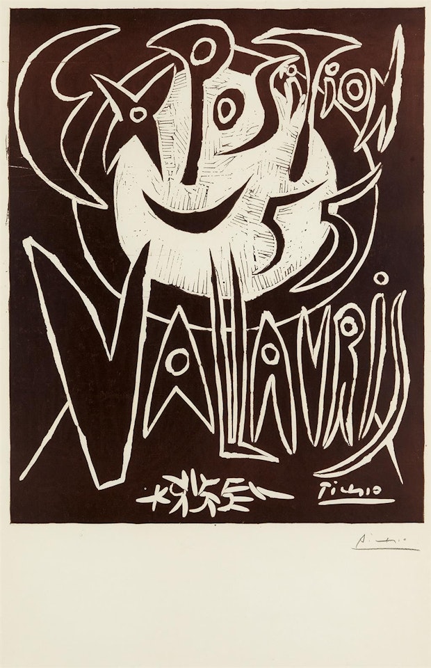 Exposition (19)55 Vallauris by Pablo Picasso