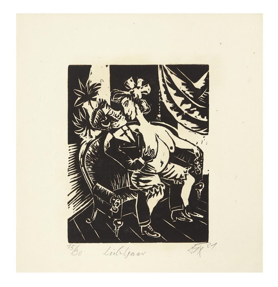 Liebespaar by Otto Dix