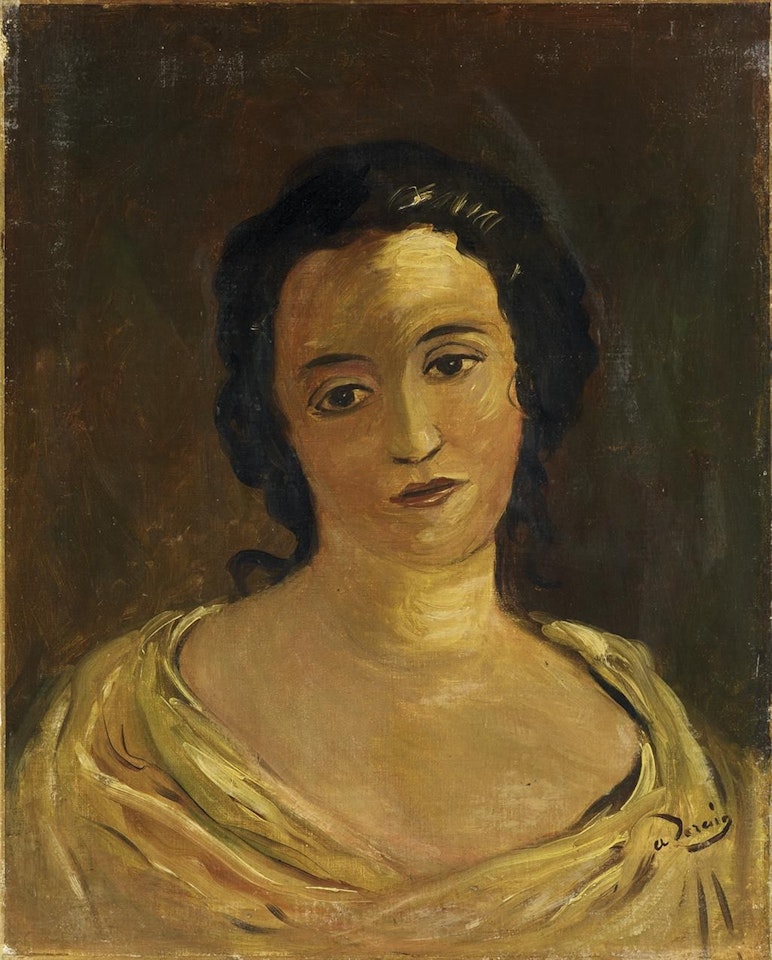 Potrait De Femme by Andre Derain