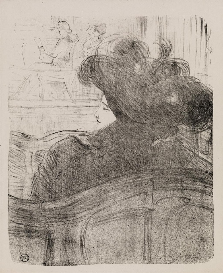 Cléo De Merode by Henri de Toulouse-Lautrec