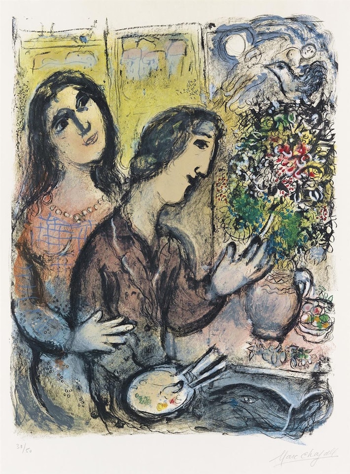 Femme Du Peintre by Marc Chagall