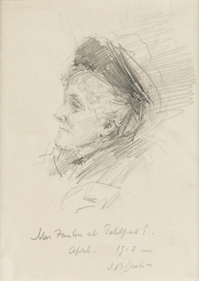 Portrait Of A Lady by John Butler Yeats