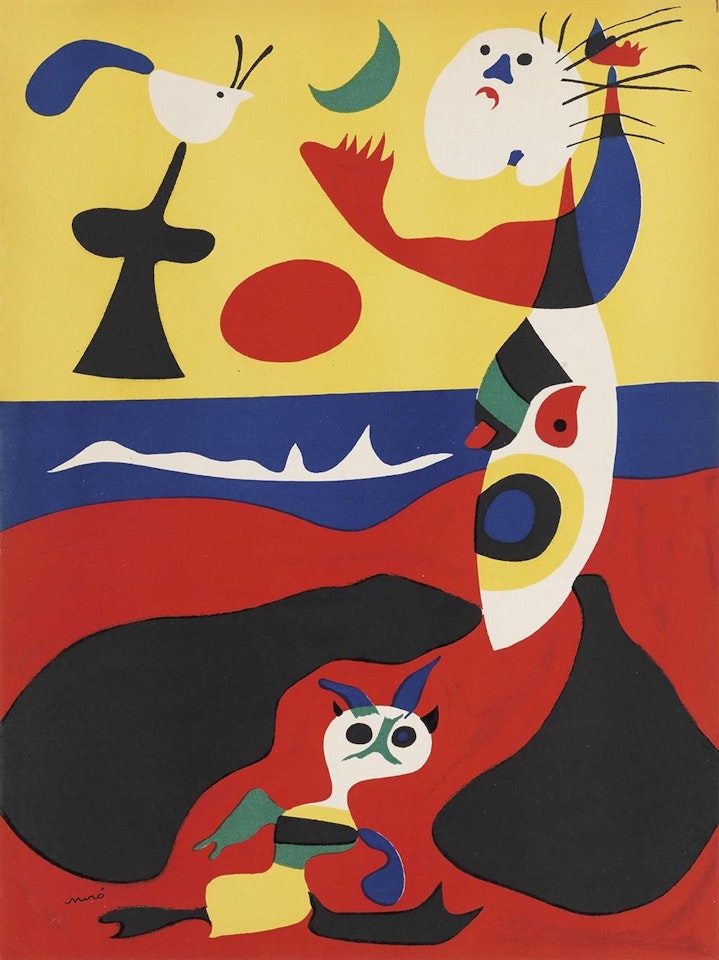 L'Air; L'Été by Joan Miró