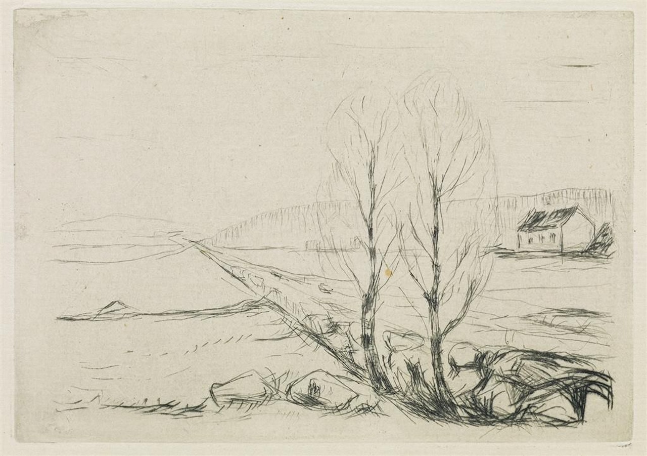Norwegian Landscape by Edvard Munch