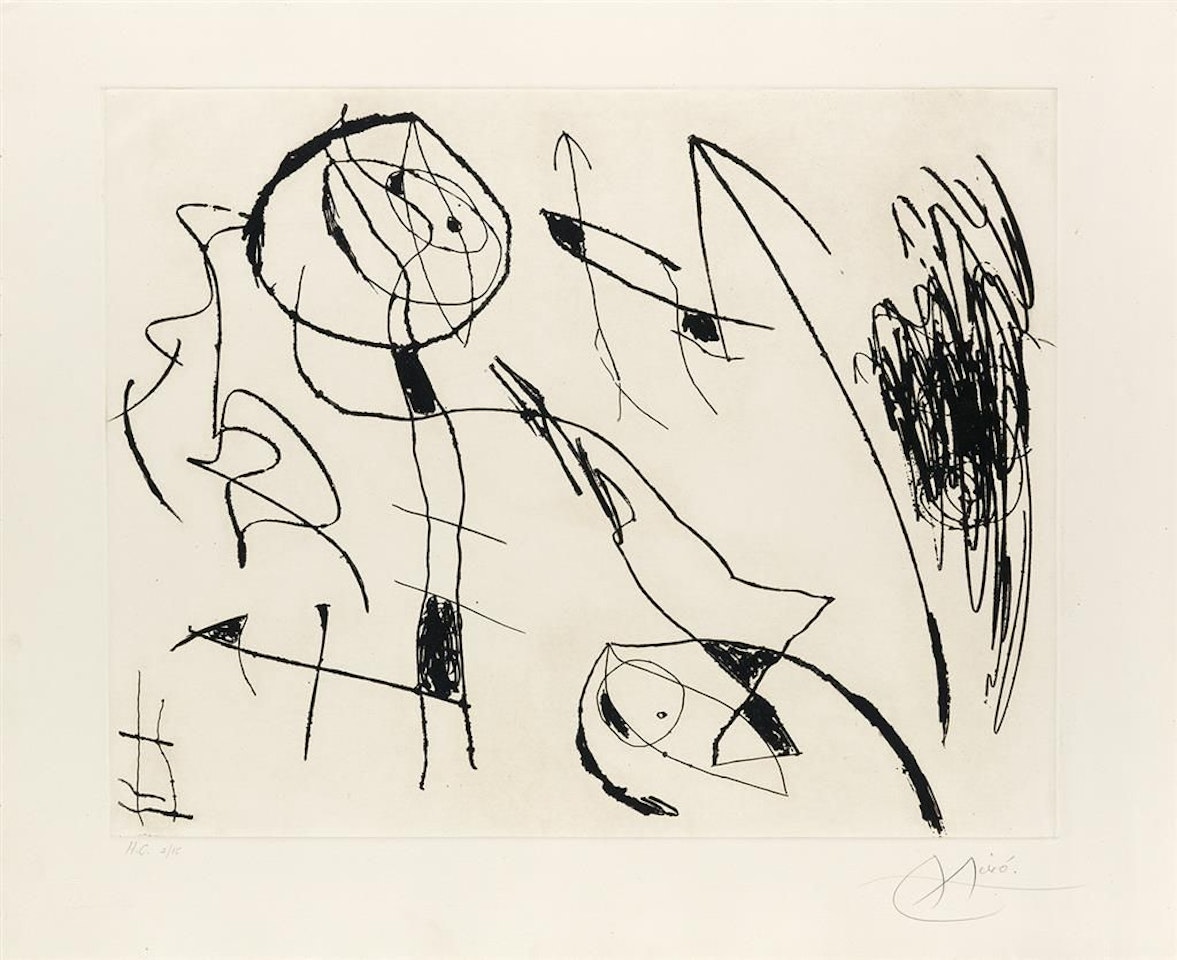 Série Mallorca, I by Joan Miró