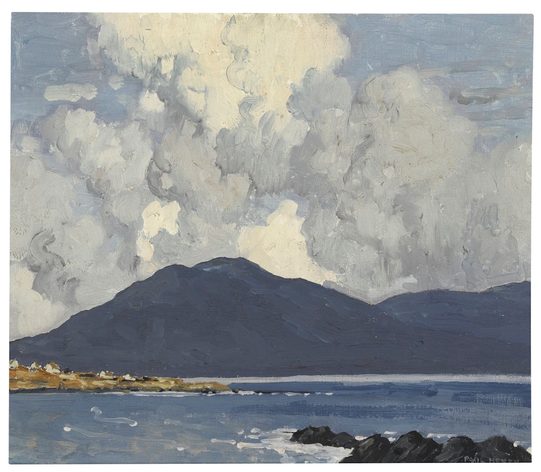 ACHILL COASTAL LANDSCAPE by Paul Henry