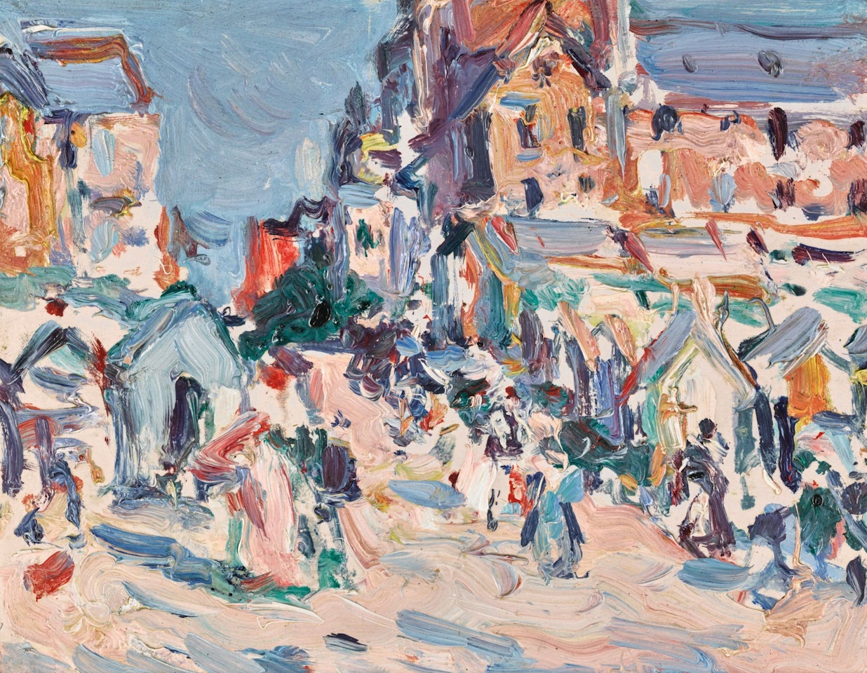 PARIS PLAGE by Samuel John Peploe
